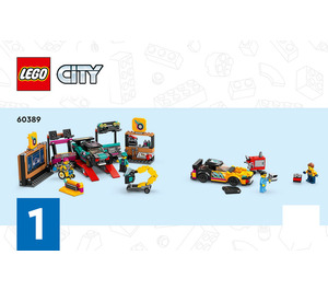 LEGO Custom Car Garage Set 60389 Instructions