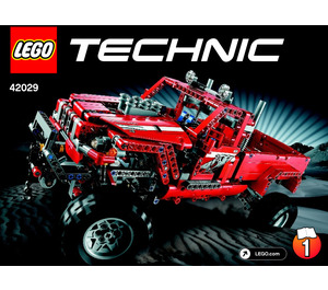LEGO Customized Pick-Up Truck Set 42029 Instructions