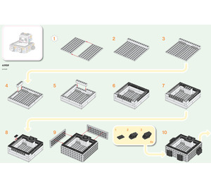 LEGO Cute Panda Tray 41959 Instructies