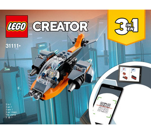 LEGO Cyber Drone Set 31111 Instructions