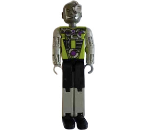 LEGO Cyber Person with Lime Torso Technic Figure