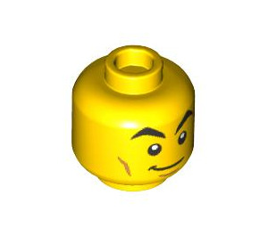 LEGO Cyber Rider Minifigure Head (Recessed Solid Stud) (3626 / 102425)