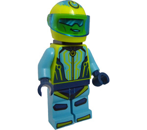 LEGO Cyber Rider met Helm