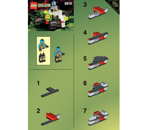 LEGO Cyborg Scout 6818 Instructions