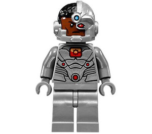 LEGO Cyborg med Sølv Hender Minifigur