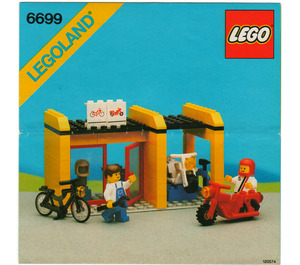 LEGO Cycle Fix-It Shop 6699 Instructions