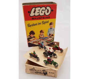 LEGO Cyclists and Motorcyclists Pack of 5 Set 270-1
