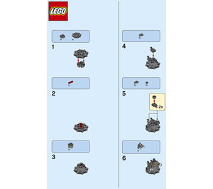 LEGO Daddy No Legs 891950 Instrucciones