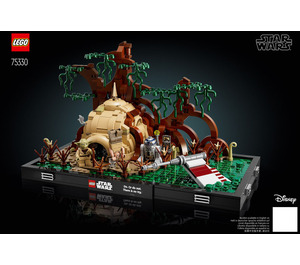 LEGO Dagobah Jedi Training Diorama 75330 Byggeinstruksjoner