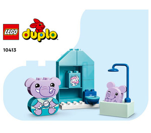 LEGO Daily Routines: Bath Time 10413 Instructions