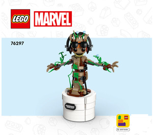 LEGO Dancing Groot 76297 Byggeinstruksjoner