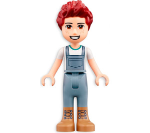 LEGO Daniel - Sand Blå Overalls Minifigur