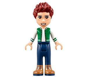 LEGO Daniel met Groen Jasje Minifiguur