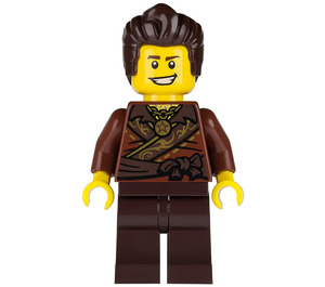 LEGO Dareth with Reddish Brown Gi and Dark Brown Legs Minifigure