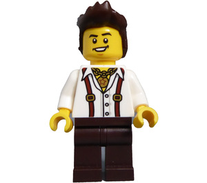 LEGO Dareth met Wit Shirt  Minifiguur