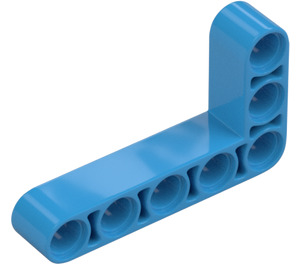 LEGO Dark Azure Beam 3 x 5 Bent 90 degrees, 3 and 5 Holes (32526 / 43886)