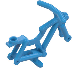 LEGO Azzurro scuro Bicicletta Telaio con Stand (4719 / 65574)