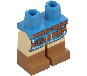 LEGO Dunkles Azur Breath von the Wild Link Minifigur Hüften und Beine (73200)