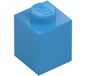 LEGO Donker azuurblauw Steen 1 x 1 (3005 / 30071)