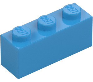 LEGO Azzurro scuro Mattoncino 1 x 3 (3622 / 45505)