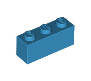 LEGO Azur foncé Brique 1 x 3 (3622 / 45505)