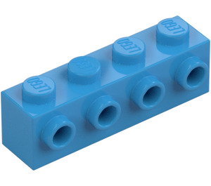 LEGO Donker azuurblauw Steen 1 x 4 met 4 Noppen aan Eén Kant (30414)