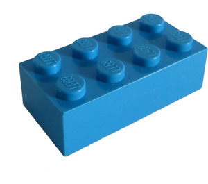 LEGO Dark Azure Brick 2 x 4 (3001 / 72841)