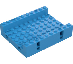 LEGO Dark Azure Chassis 8 x 10 x 2 (3487)