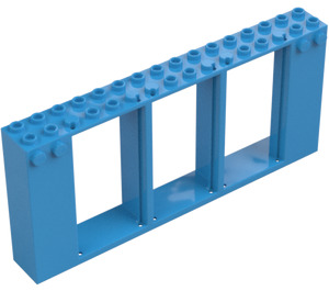 LEGO Azzurro scuro Porta Telaio 2 x 16 x 6 (35103)