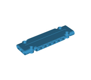 LEGO Donker Azuurblauw Vlak Paneel 3 x 11 (15458)