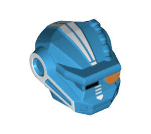 LEGO Dark Azure Head Robot 2013 (12958)