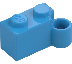 LEGO Mörk Azure Gångjärn Kloss 1 x 4 Bas (3831)