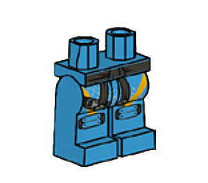 LEGO Tumma asuurinsininen Jay Sukellus Jalat (3815)