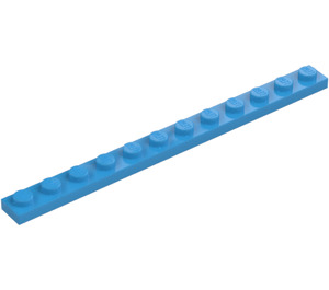 LEGO Donker azuurblauw Plaat 1 x 12 (60479)