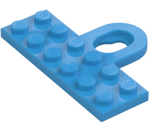 LEGO Dunkles Azur Platte 2 x 6 mit Picture Haken (78168)