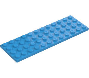 LEGO Dark Azure Plate 4 x 12 (3029)