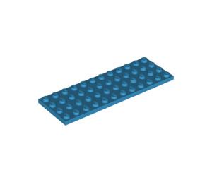 LEGO Azur foncé assiette 4 x 12 (3029)