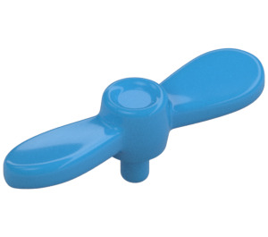 LEGO Dark Azure Propeller mit Klein Pin (54568)