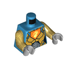 LEGO Azur foncé Queen Halbert Minifig Torse (973 / 76382)