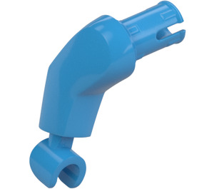 LEGO Mørk Azure Højre Arm med Same Color Hånd (38630)