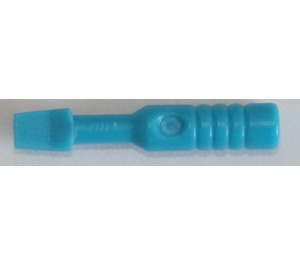 LEGO Dark Azure Screwdriver with 3 Rib Handle