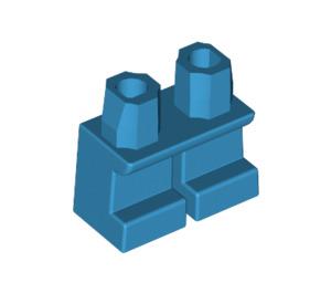 LEGO Donker Azuurblauw Kort Poten (41879 / 90380)