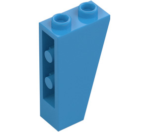 LEGO Mörk Azure Backe 1 x 2 x 3 (75°) Omvänd (2449)