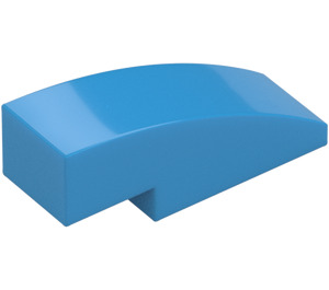 LEGO Dark Azure Slope 1 x 3 Curved (50950)