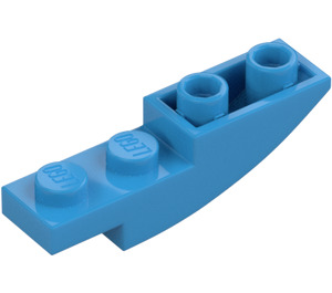 LEGO Donker azuurblauw Helling 1 x 4 Gebogen Omgekeerd (13547)