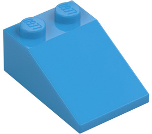 LEGO Azzurro scuro Pendenza 2 x 3 (25°) con superficie ruvida (3298)