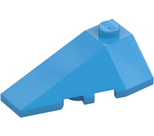 LEGO Dark Azure Wedge 2 x 4 Triple Left (43710)