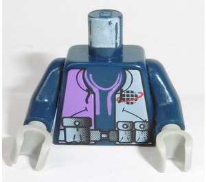 LEGO Donkerblauw Alpha Team Torso (973)