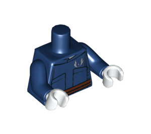 LEGO Dark Blue Anakin Skywalker in Parka Torso (76382 / 88585)