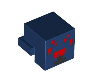 LEGO Dark Blue Animal Head with Red Features (26160)